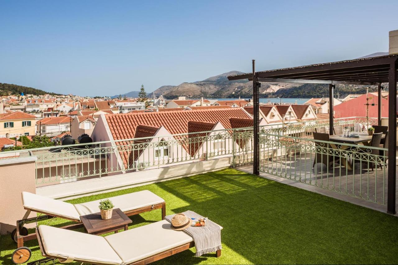 Panoramic Luxurious Penthouse Appartement Argostoli  Buitenkant foto